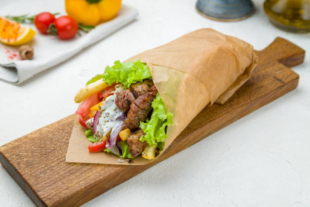 Beef Shawarma delicious healthy meal