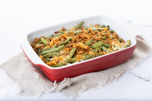 Green Bean Casserole with Creamy Sauce
