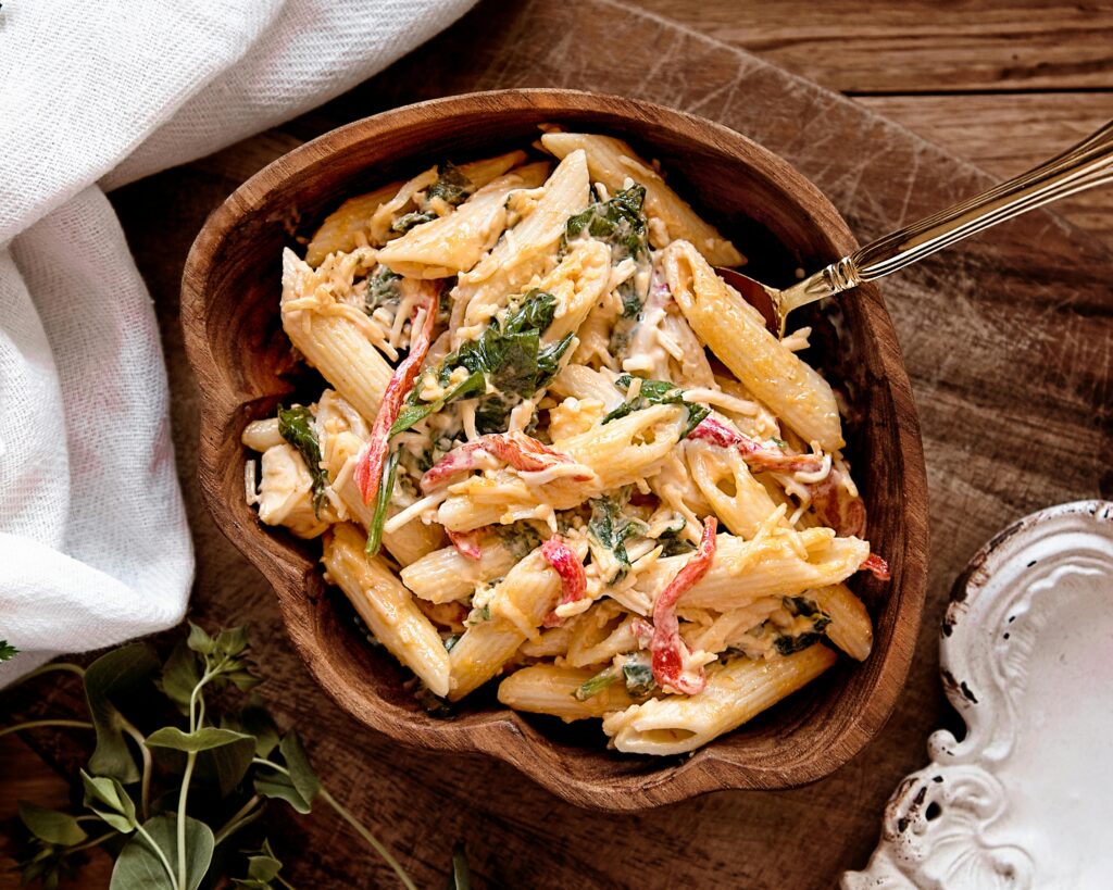 Easy dinners, pasta for the family 