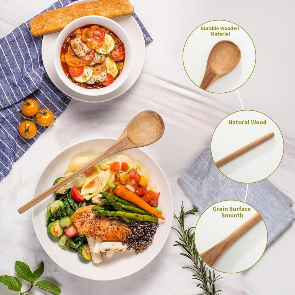 Woonden Spoon for stirring soups