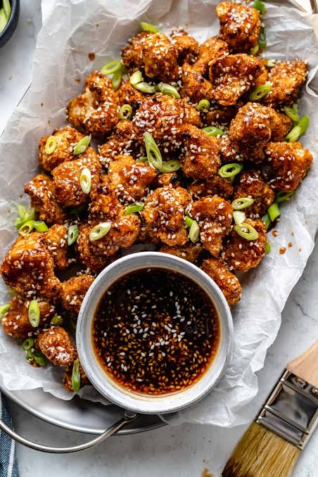 Easy sticky cauliflower wings recipe 