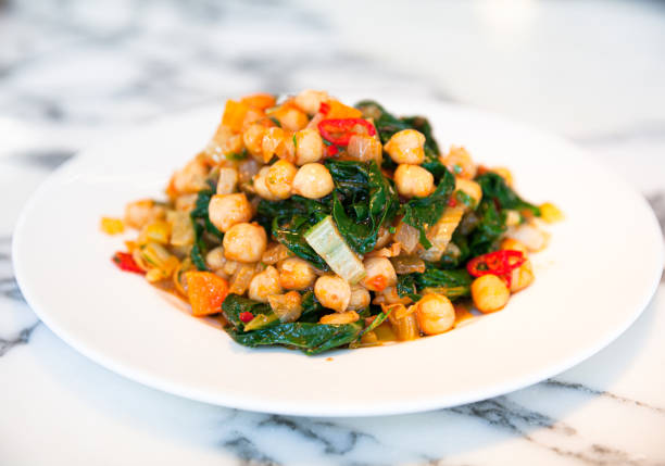  Roasted Garlic Chickpeas