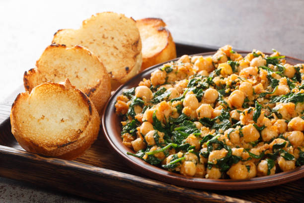  Roasted Garlic Chickpeas