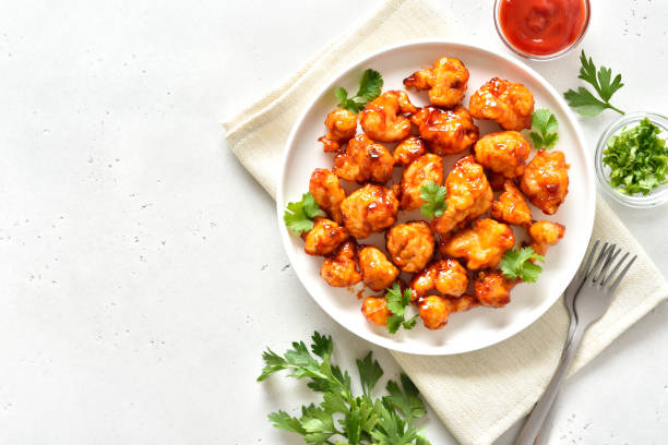 Sticky Cauliflower Wings
