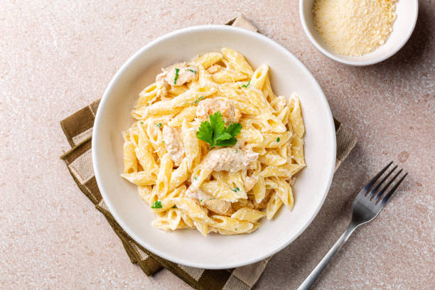 Creamy Chicken Pasta ready in 30 minutes 