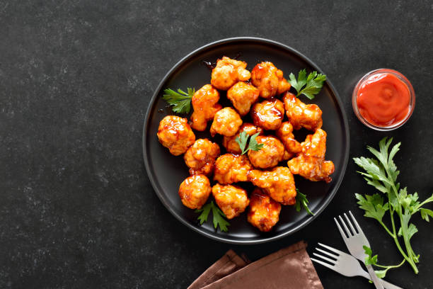 Sticky Cauliflower Wings