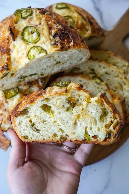 Jalapeno and cheese sourdough bread recipe