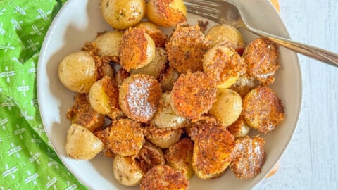 Crispy parmesan potatoes ideal side for any occasion 