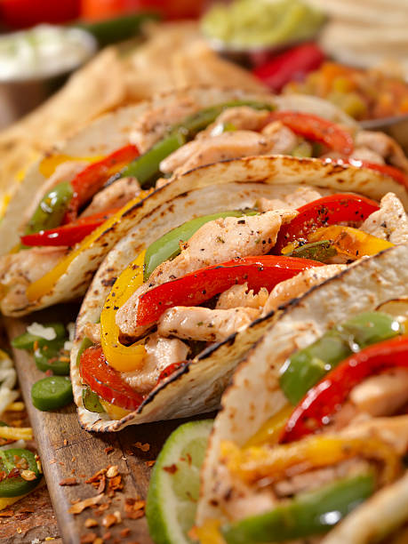 Easy Chicken fajitas recipe 