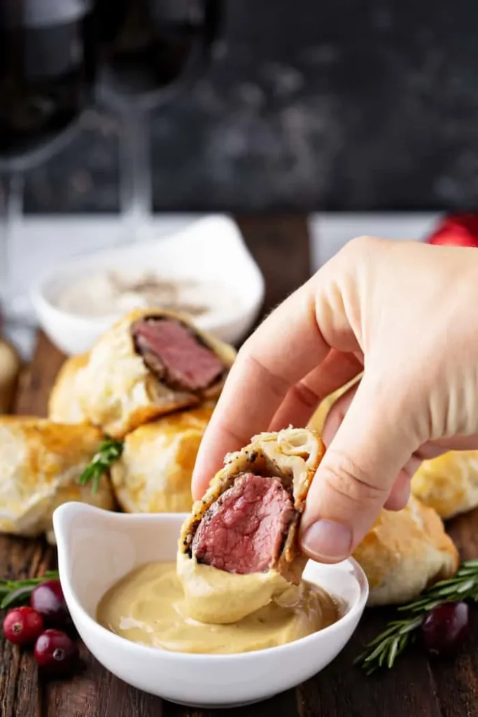 Mini Wellington bites recipe