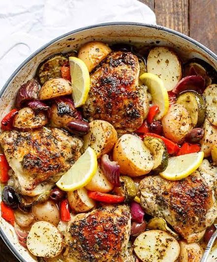 Lemon and herb chicken recipe 