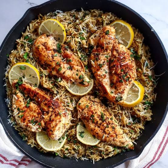 Homemade lemon and herb chicken recipe 