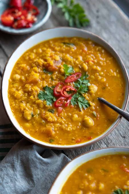 red lentil soup recipe homemade 