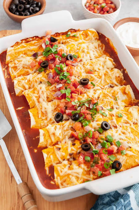 Beef enchiladas for easy dinner 