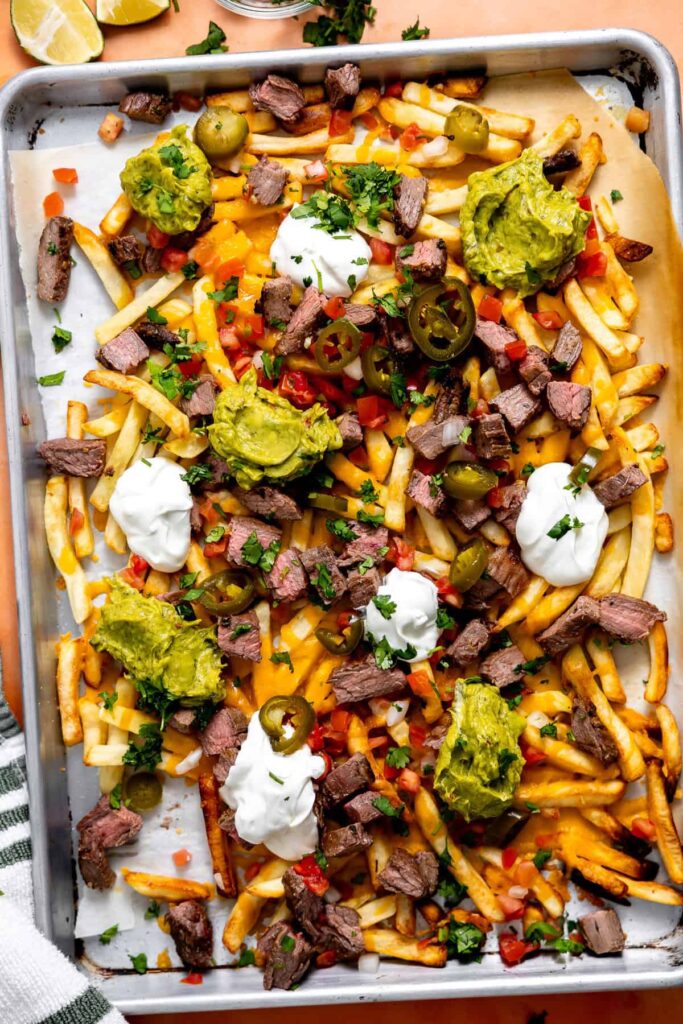 Homemade Carne asada fries recipe 