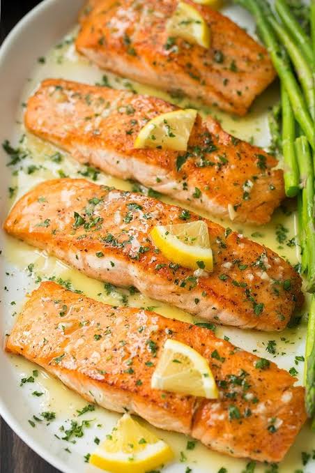 easy Lemon and herb salmon recipe
