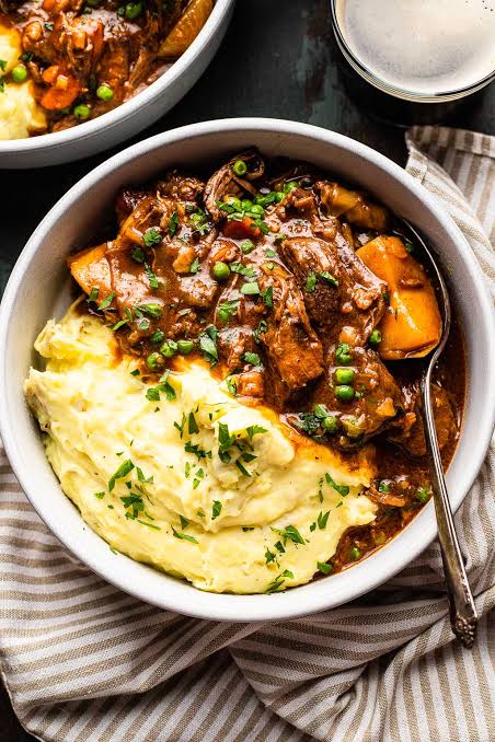 Easy beef and Guinness stew 