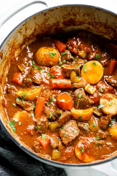 Beef and Guinness stew 