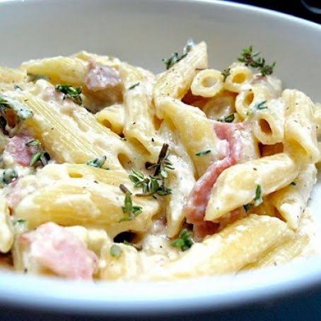 Homemade chicken carbonara recipe 