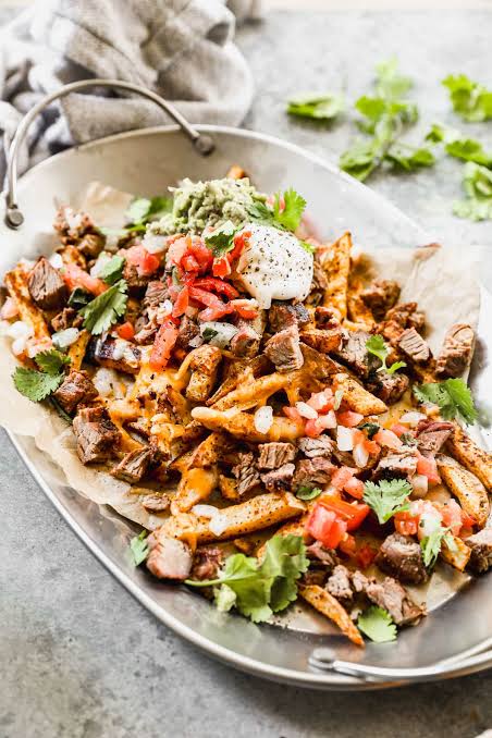 Homemade Carne asada fries recipe 