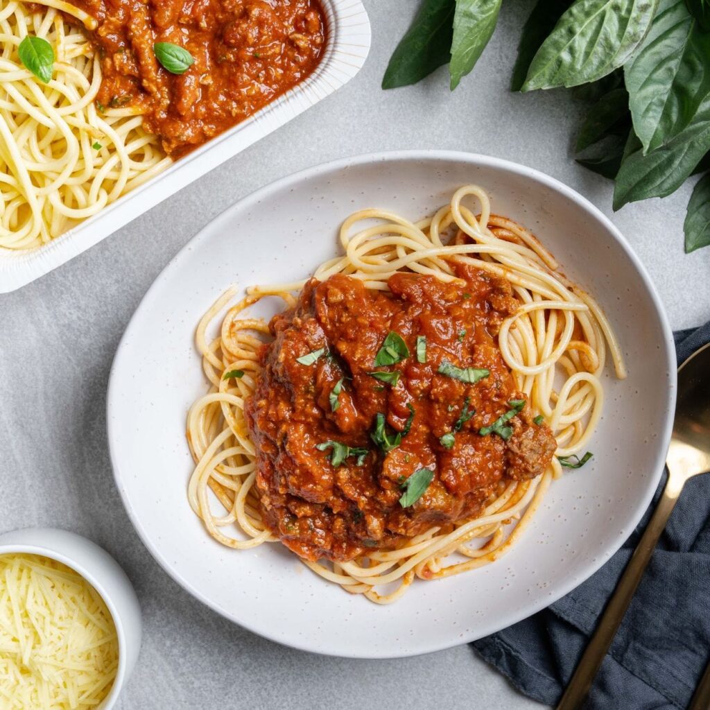 Easy Spaghetti bolognaise recipe 