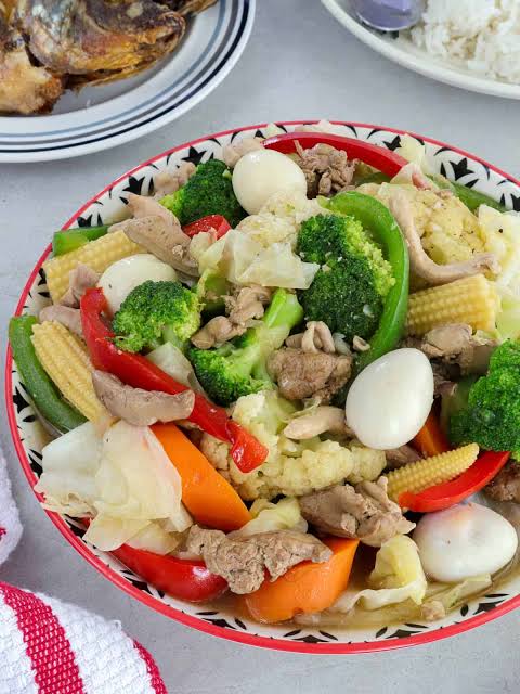 Easy homemade chop Suey recipe 