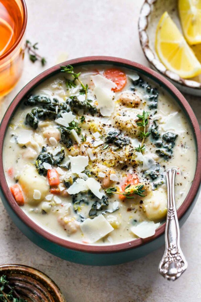 White Bean Gnocchi Soup 