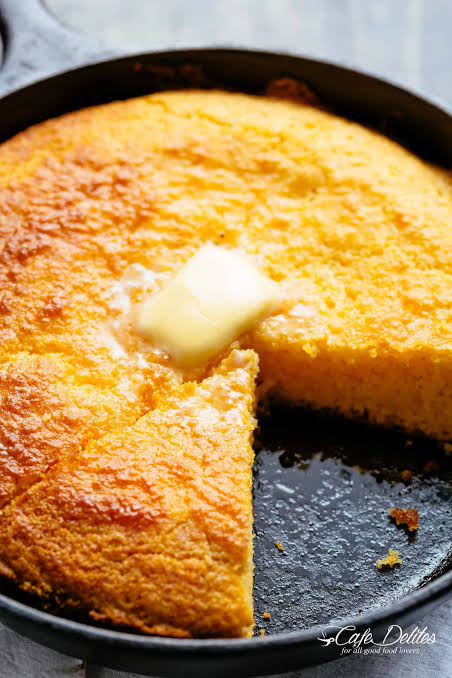 Homemade cornbread recipe 