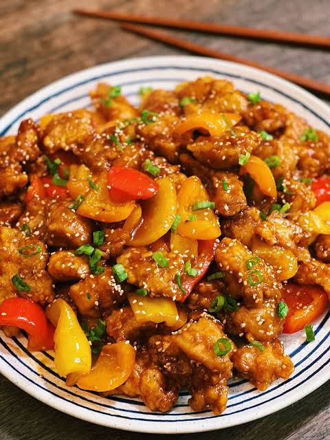 Easy Sweet and sour chicken recipe 